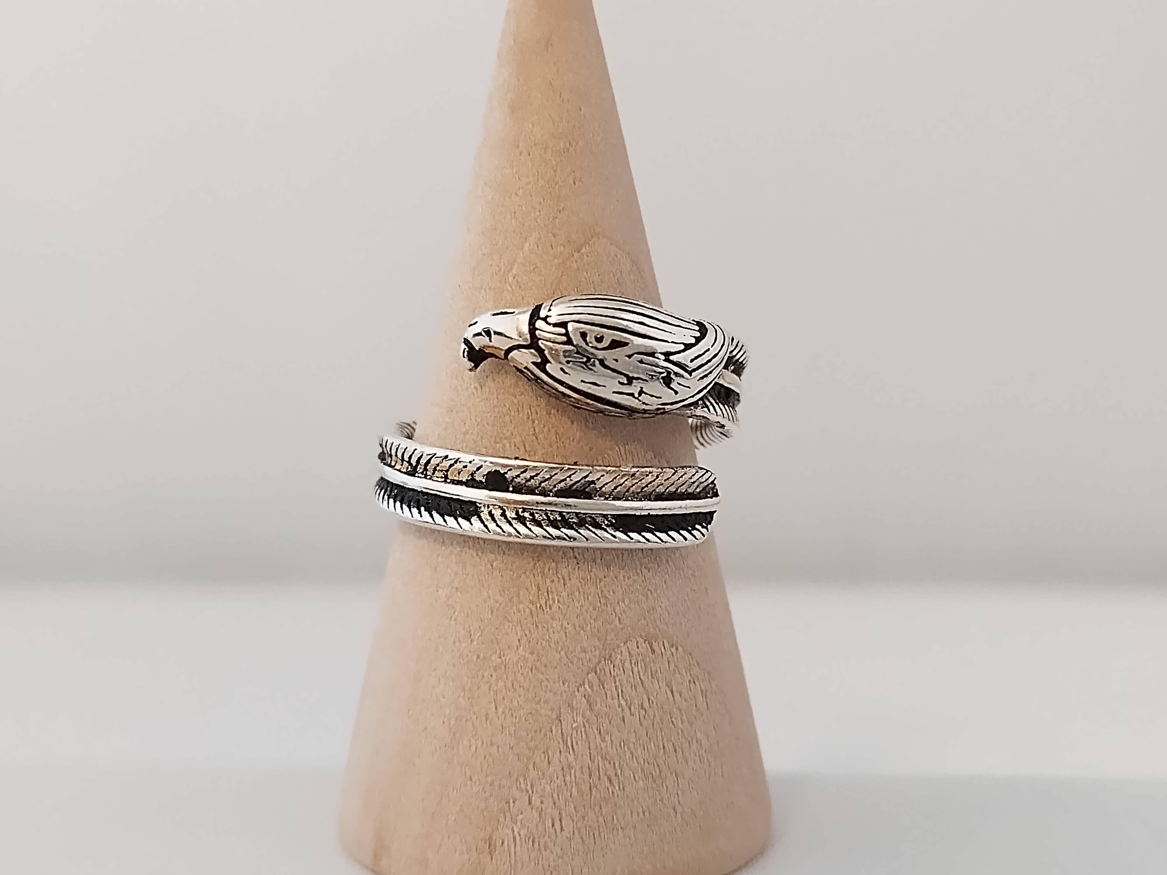 Piccadilly Pendants – wholesale Cocktail/statement ring – Eagle Ring, Bird Ring, Adjustable0