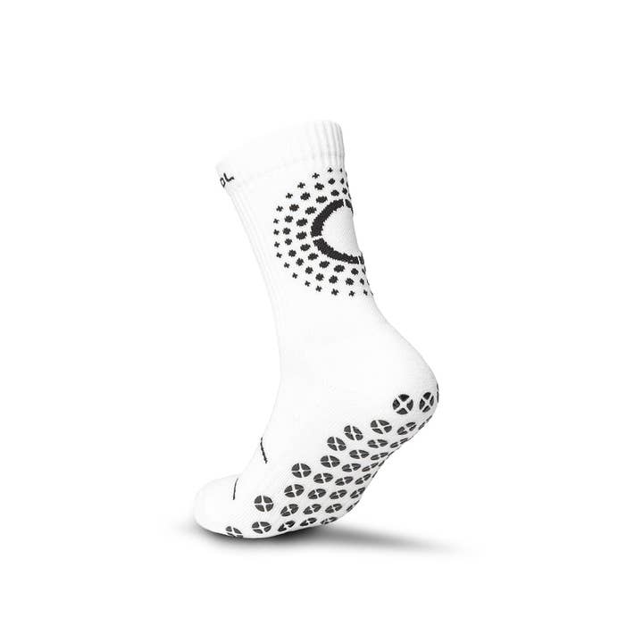 Control Sox - White - Athletic Sport Grip Socks - Anti-Slip for wholesale on Faire