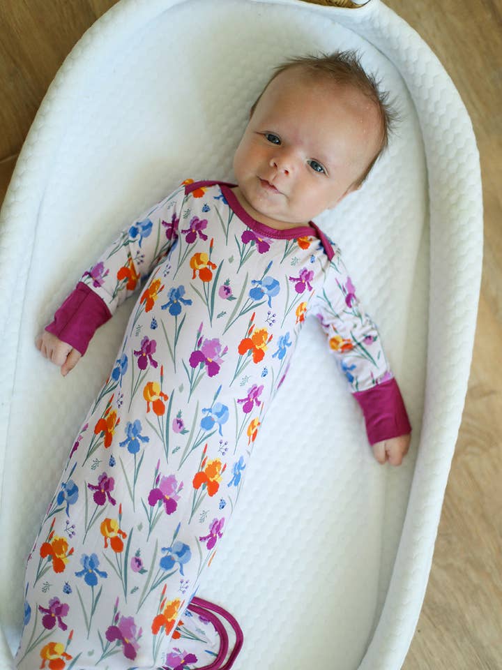 Iris Bamboo Knotted Gown for wholesale by Southern Slumber