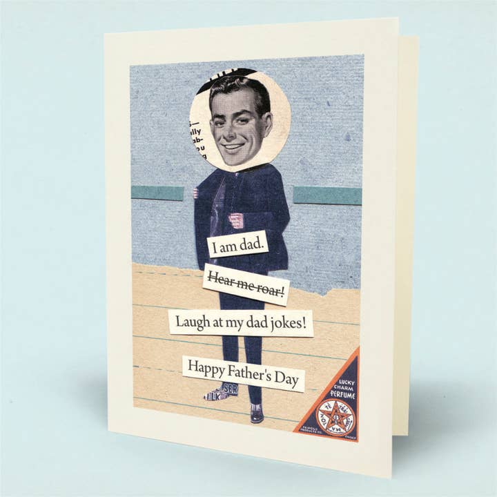 Dad Jokes Card for wholesale by Mina Lee Studio
