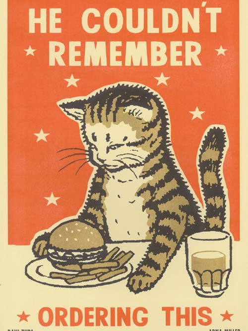 Non riuscivo a ricordare per la vendita all'ingrosso da parte di Arna Miller Illustration