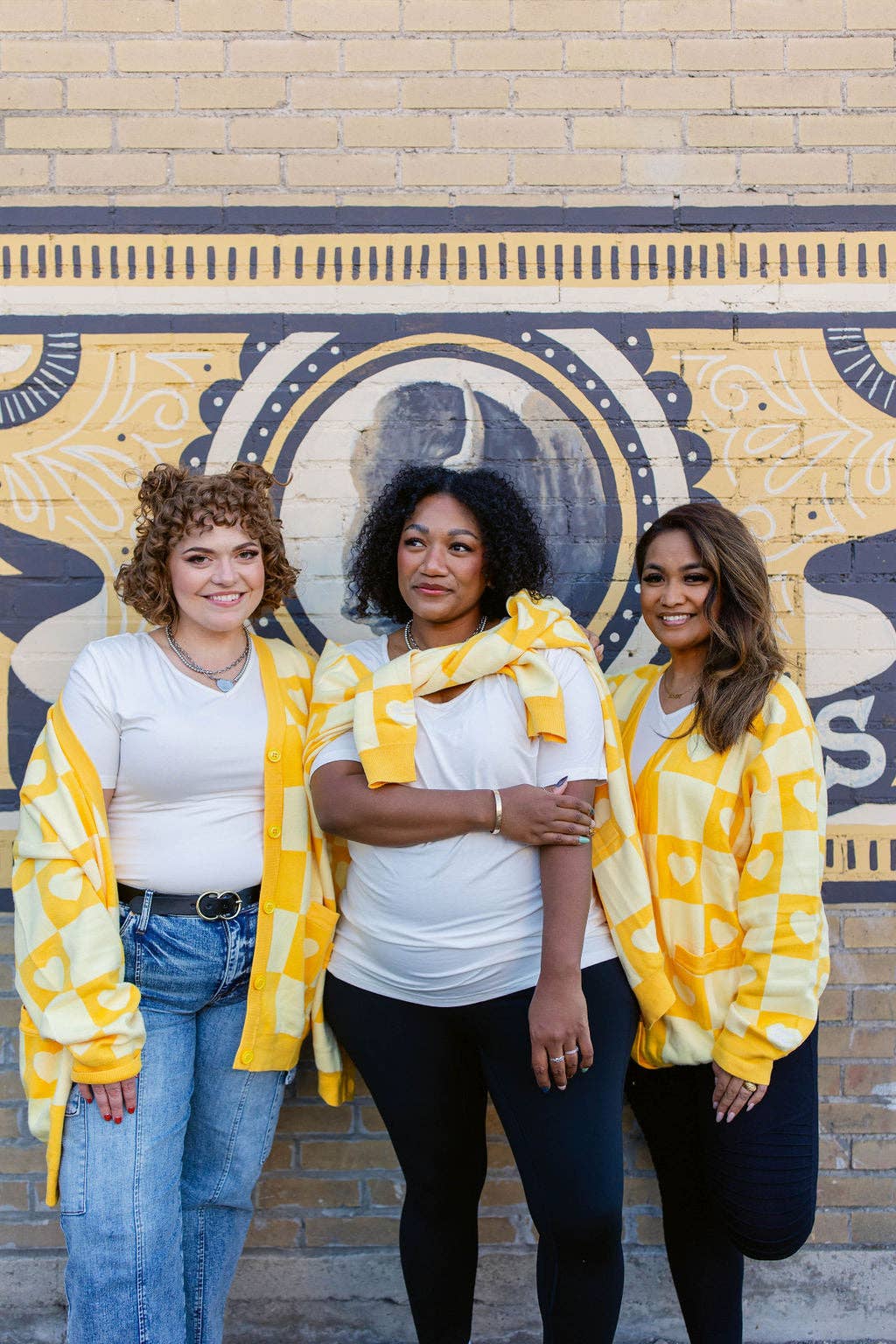 Taby Originals - Wholesale Cardigan - Women's - TABY ORIGINAL: Radical Self Love Cardigan In YELLOW*** Sizes XS-5X!***6