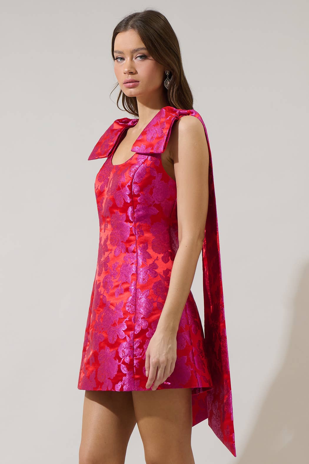 Sugarlips - Wholesale Dress - Women's - Duson Floral Hill A-Line Mini Dress4