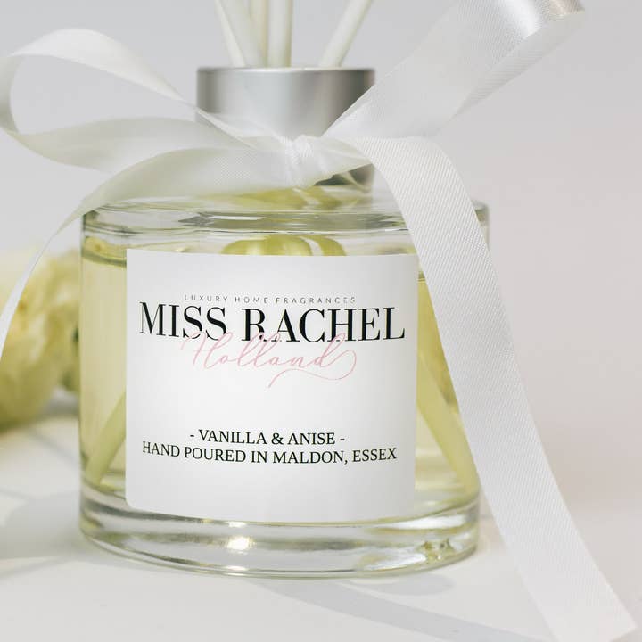 Difusor de palheta de luxo Myrrh & Tonka por atacado de Miss Rachel Holland
