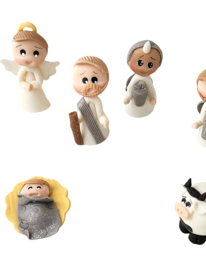 French Dough Nativity Set for wholesale by Sedona Spirit