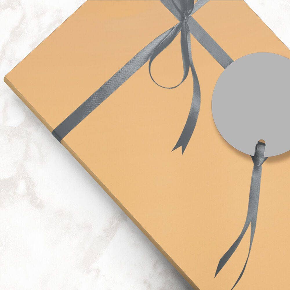 JAM PAPER - Wholesale Wrapping Paper Roll - Matte Wrapping Paper, 50 Sq Ft, Gold Foil, 2PK3