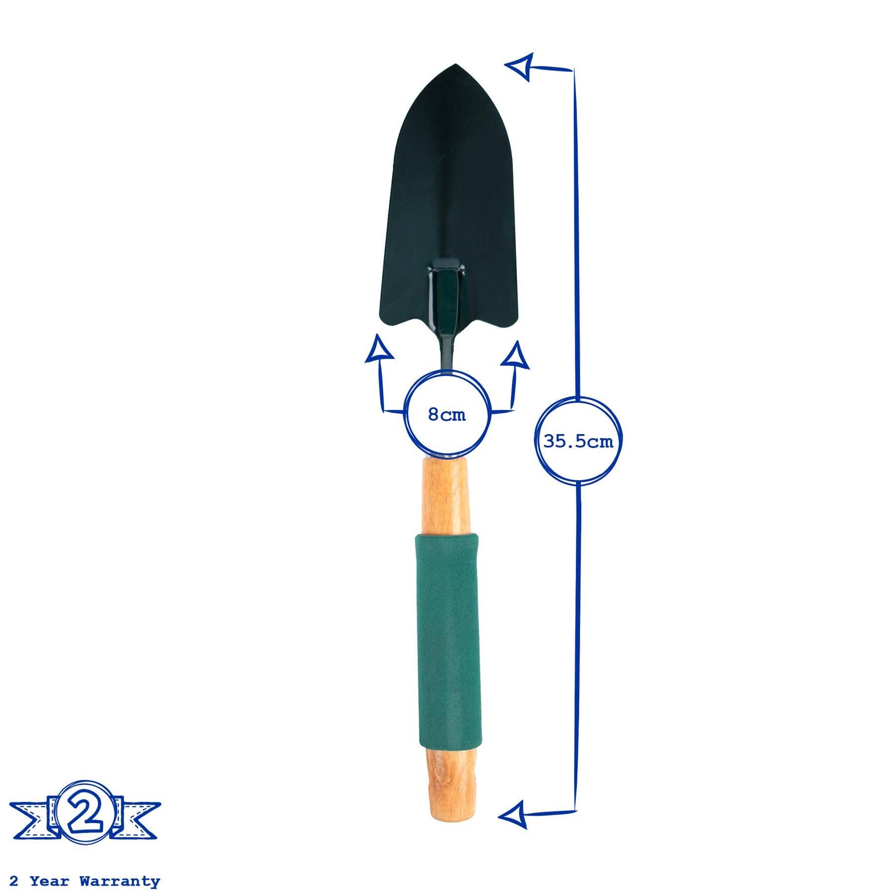 Rinkit Ltd - Wholesale Garden Tool - Cushion Grip Handle Hand Trowel - By Green Blade1