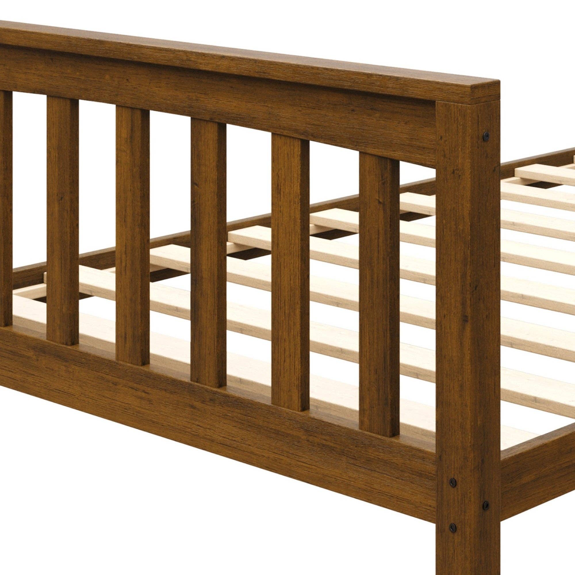 Home Design - Wholesale Bed - Kids & Baby - Home Design Ames Twin Over Twin Solid Wood Standard Bunk Bed Frame21