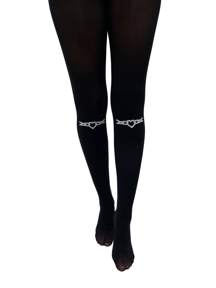 Corrente Coração Sob o Joelho Transferir Collants por atacado de Pamela Mann