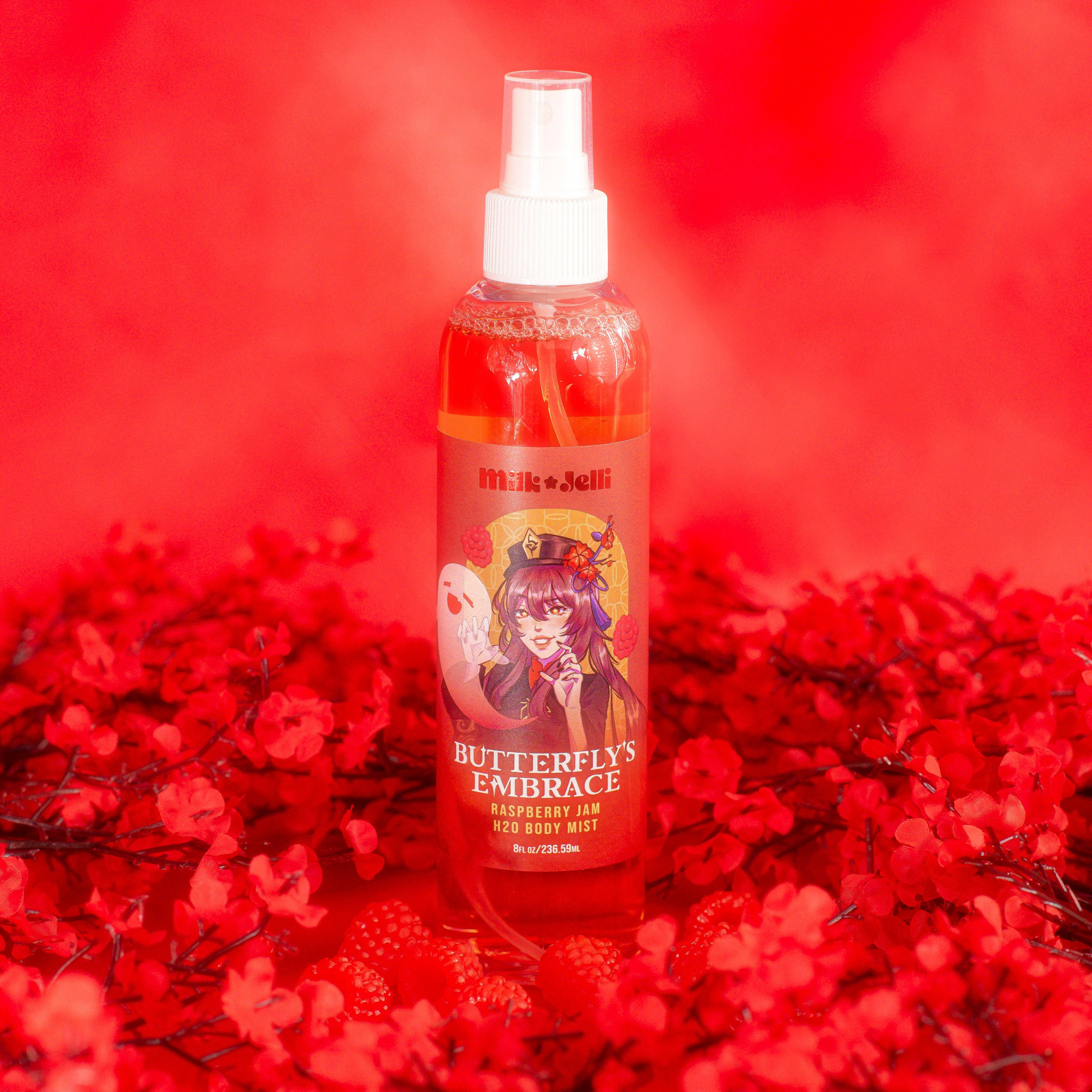 Milk Jelli - Vendita all'ingrosso Spray/Acqua viso e corpo - Abbraccio di Farfalla H20 Body Mist2