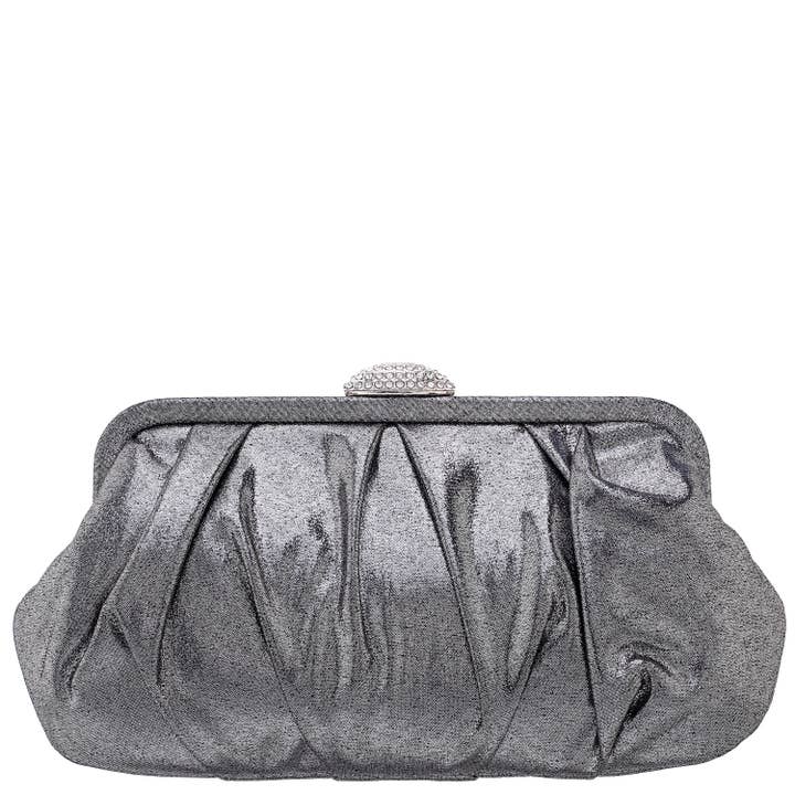 Handtasche: CONCORD-GUNMETAL für den Großhandel von Nina Shoes