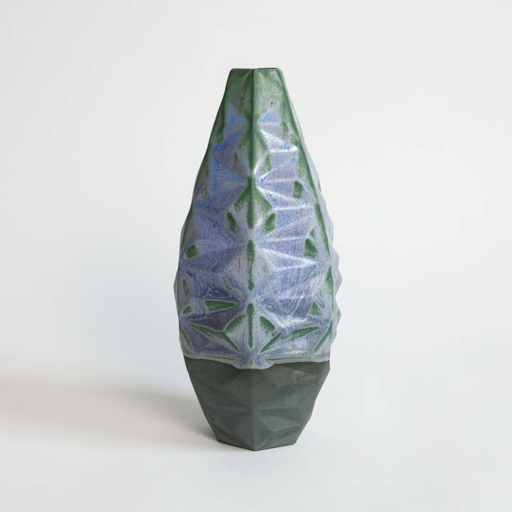 Patterned Vessels Oblique Slender Nebula for wholesale by By Alejandra Design