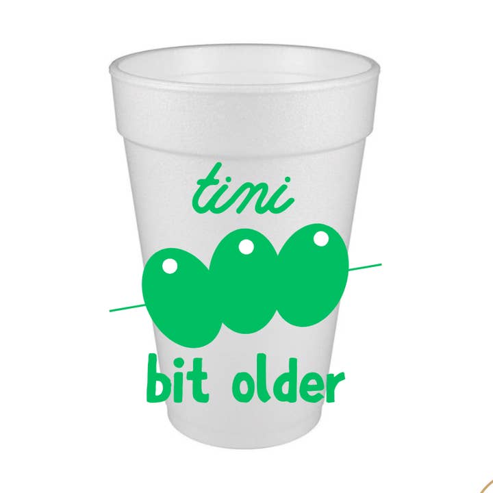 Tini Bit Older Styrofoam Cup for wholesale by Girl Happy