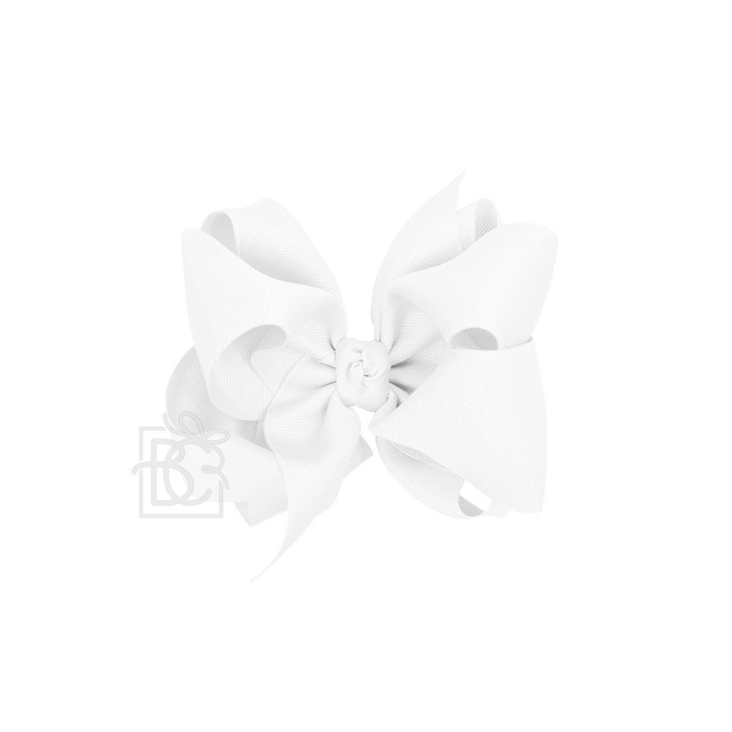 Beyond Creations, LLC - Wholesale Hair bow – Kids - MULTI-LOOP GROSGRAIN BOW ON CLIP173