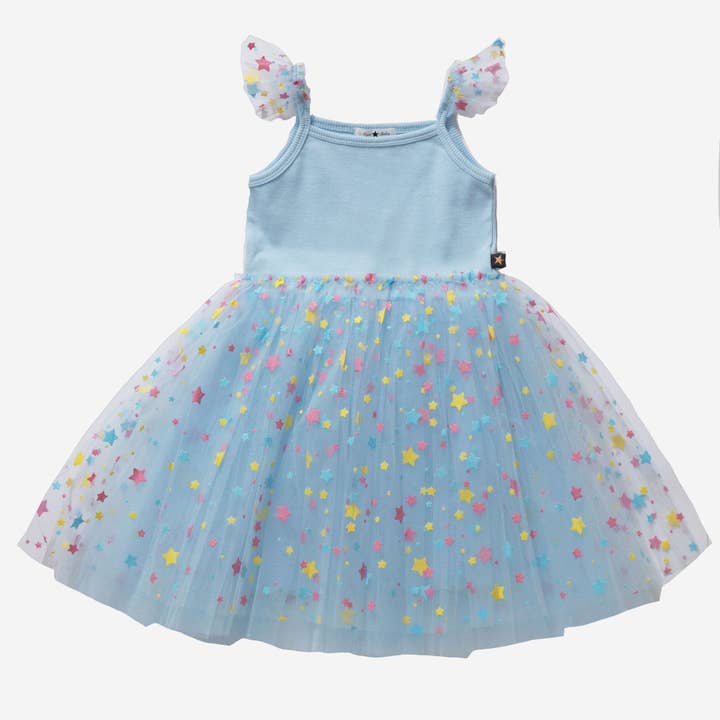Petite Hailey - Wholesale Dress - Kids - Star Frill Tutu Dress
