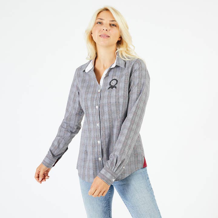 Camisa IMPERICIPE DE GALLES por atacado de Black Wellis