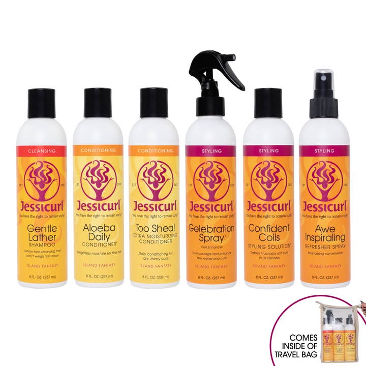 Jessicurl - Wholesale Haircare Set/Kit - Jessicurl Light & Luminous Product Collection - 8 oz