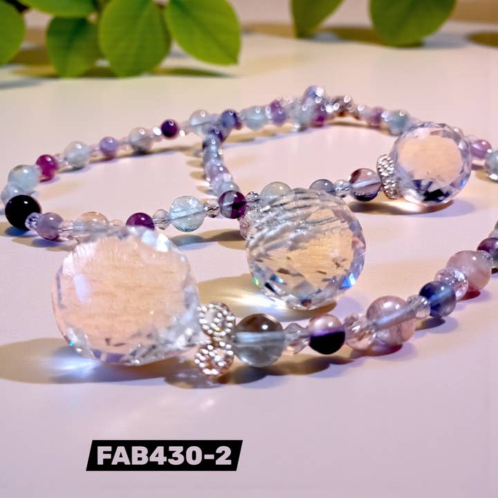 Funky Aura Boutique - Wholesale Suncatcher - FAB Triple Prism Beaded Suncatchers - 4 Options!4