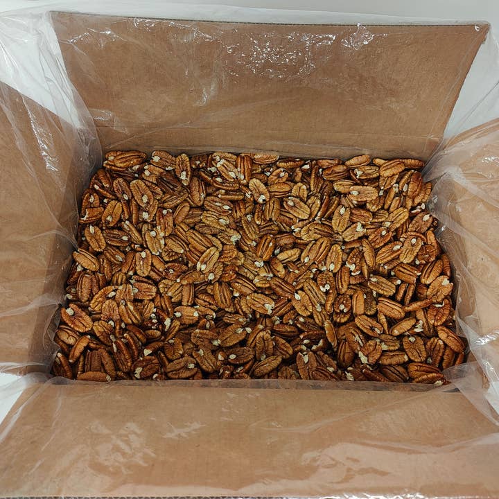South Texas Pecans - Wholesale Nuts - Bulk Shelled Pecan Halves 30 Pounds1
