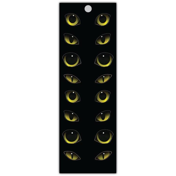Cat Eyes Vinyl Sticker Strip for wholesale by Lucky Mfg. Co.