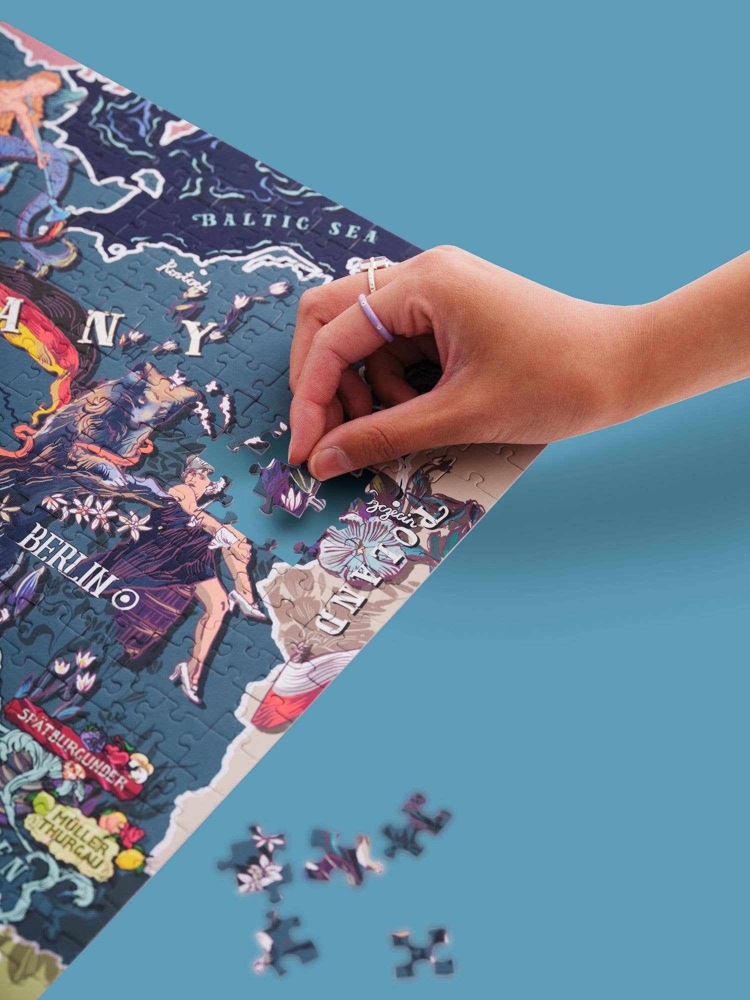 Water & Wines - Wholesale Puzzle - Adult - Wine Puzzle - Germany3