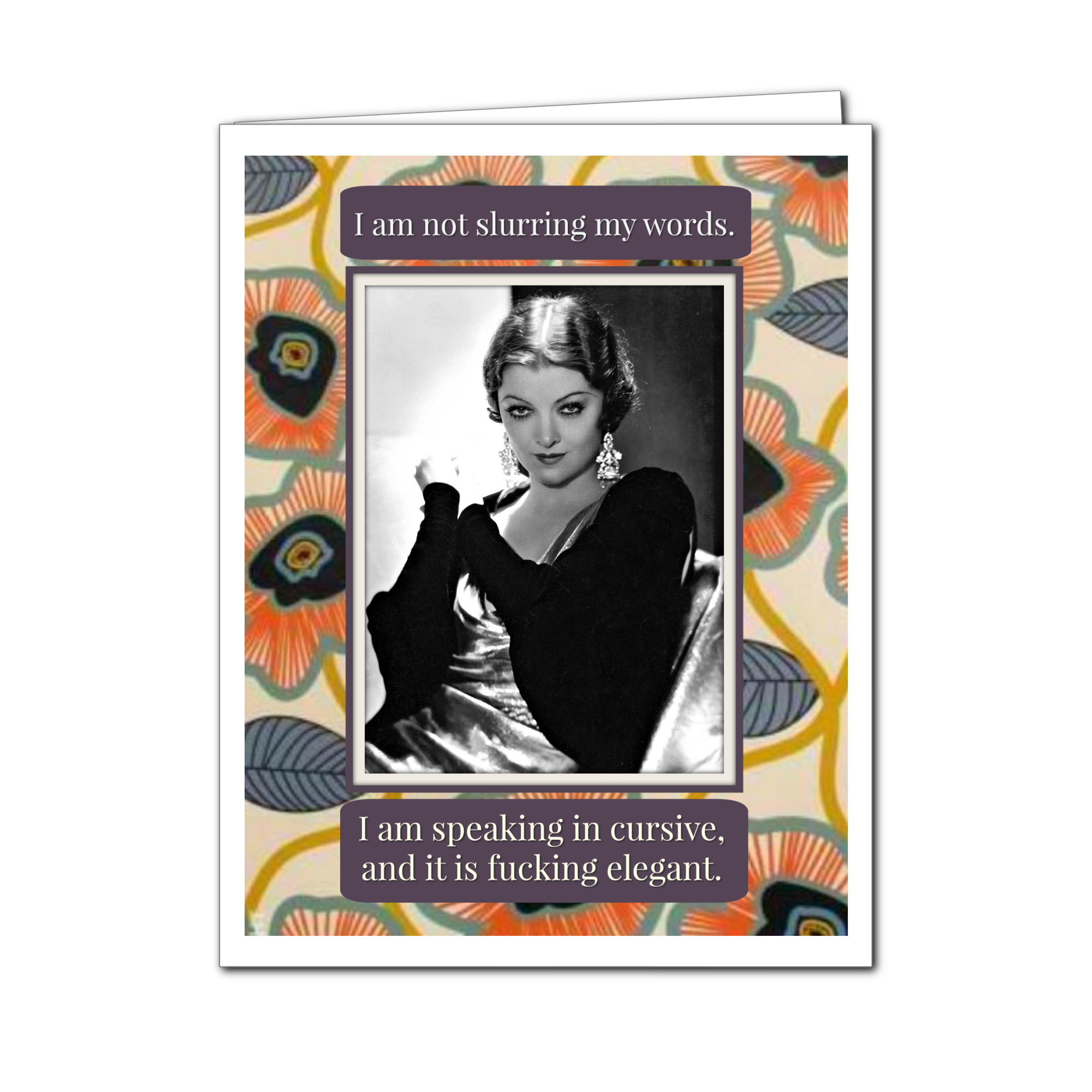 Ümlaut Brooklyn - Wholesale Everyday Greeting Card - Cursive - Female Card2