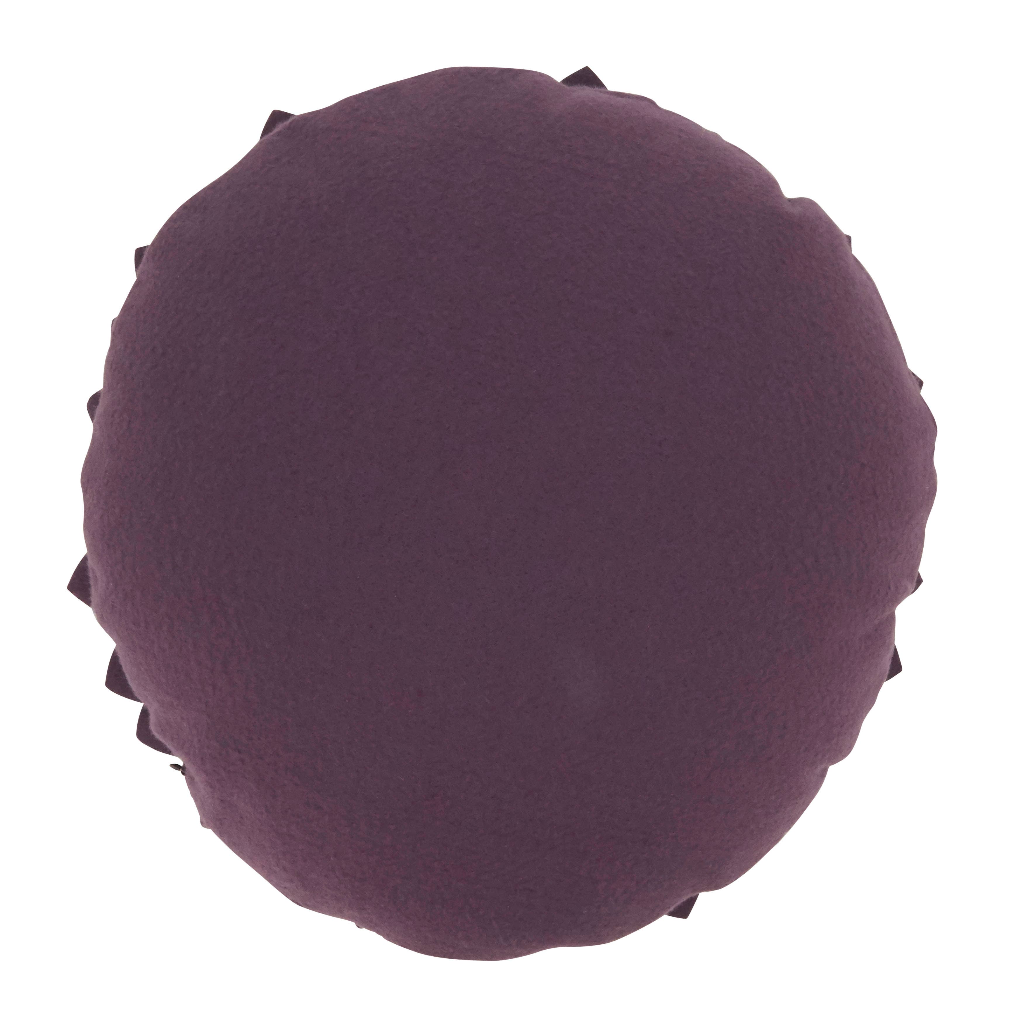 Saro Lifestyle - Wholesale Throw/Decorative Pillow - Felt Flower Pillow - Poly Filled25