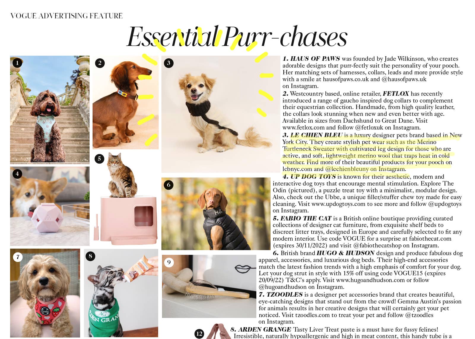 Le Chien Bleu NY - Wholesale Pet Sweater - Dog - LCB Merino Wool Sweater - Beige & Brown4