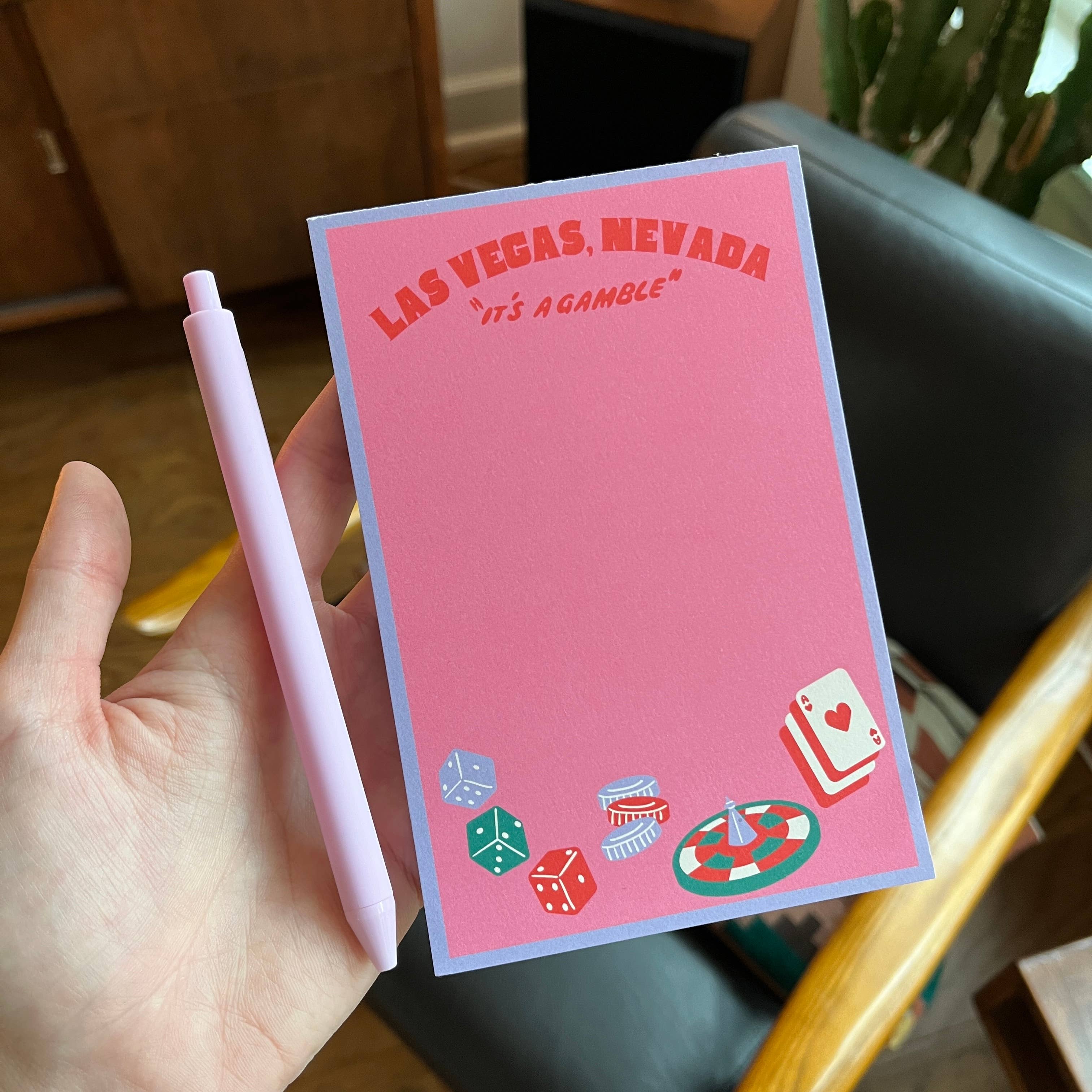 Battle Born Brand - Wholesale Notepad - Las Vegas Notepad and Pen0