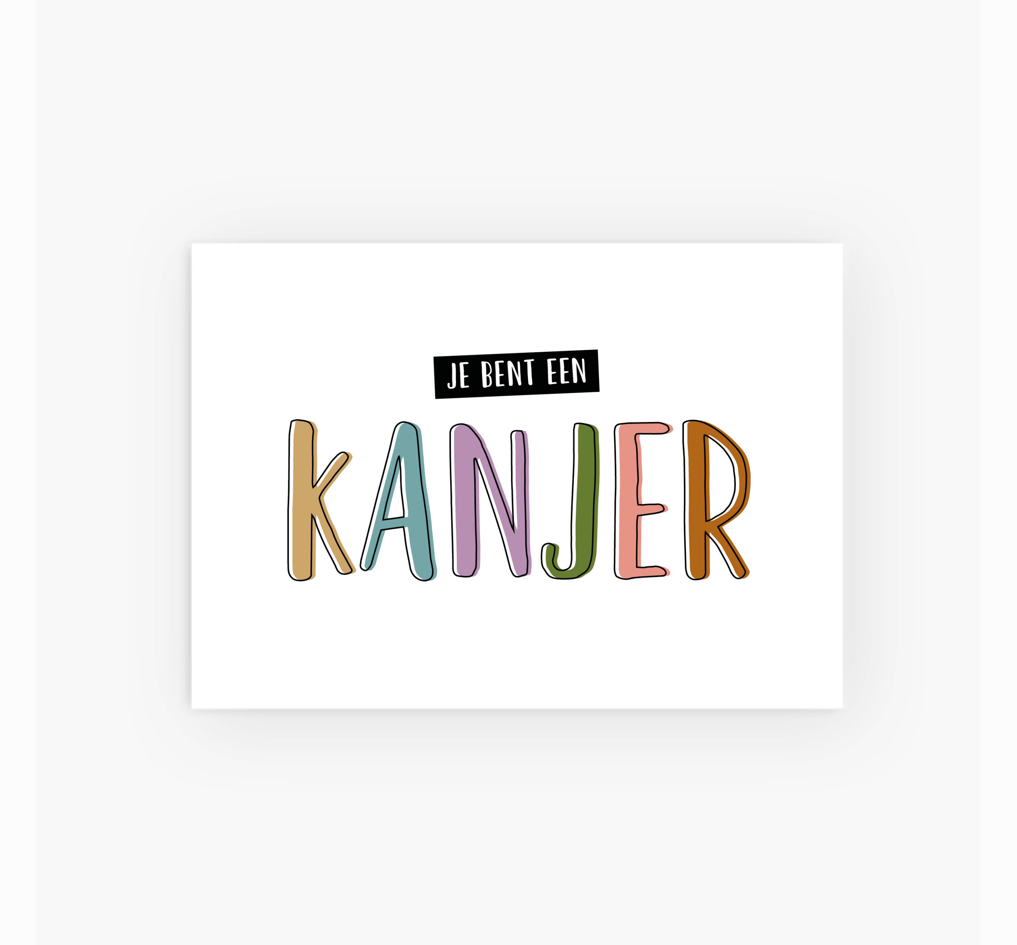 Studio Hoeked - Vente Carte de vœux classique - Carte postale | Kanjer0