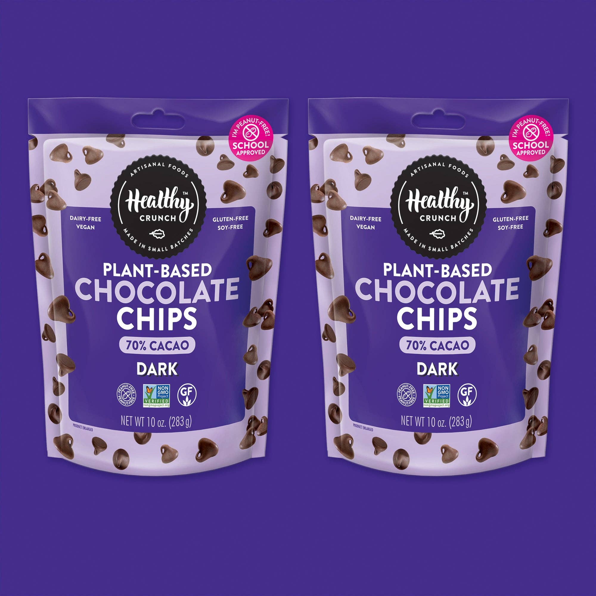 Healthy Crunch - Wholesale Chocolate - 70% Dark Chocolate Chips4