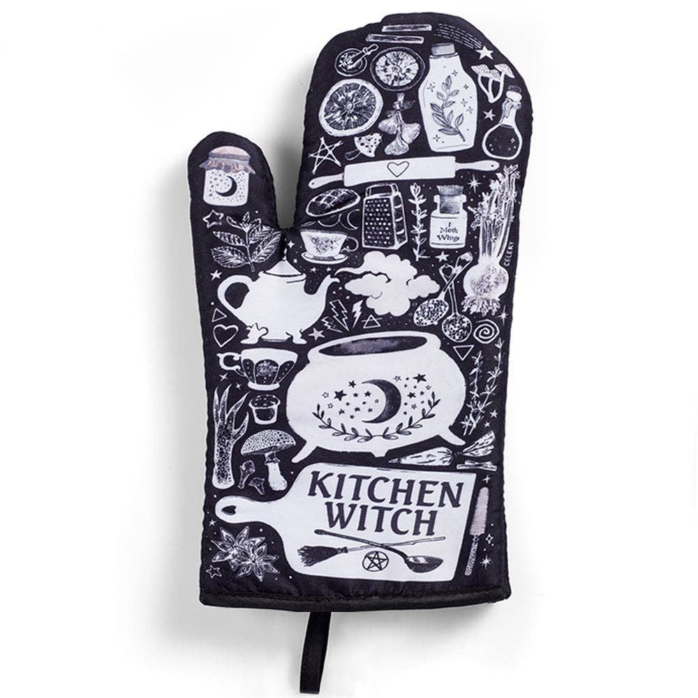 Spirit Nest - Wholesale Oven Mitt/Pot Holder - Kitchen Witch Oven Mitt Set - The perfect Halloween gift!1