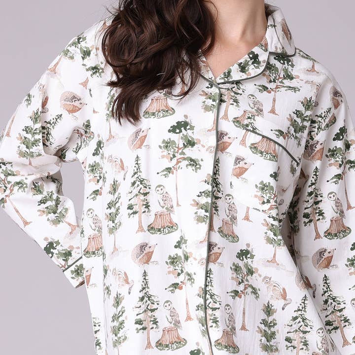 Multi Woodland Stories Nightshirt for wholesale on Faire
