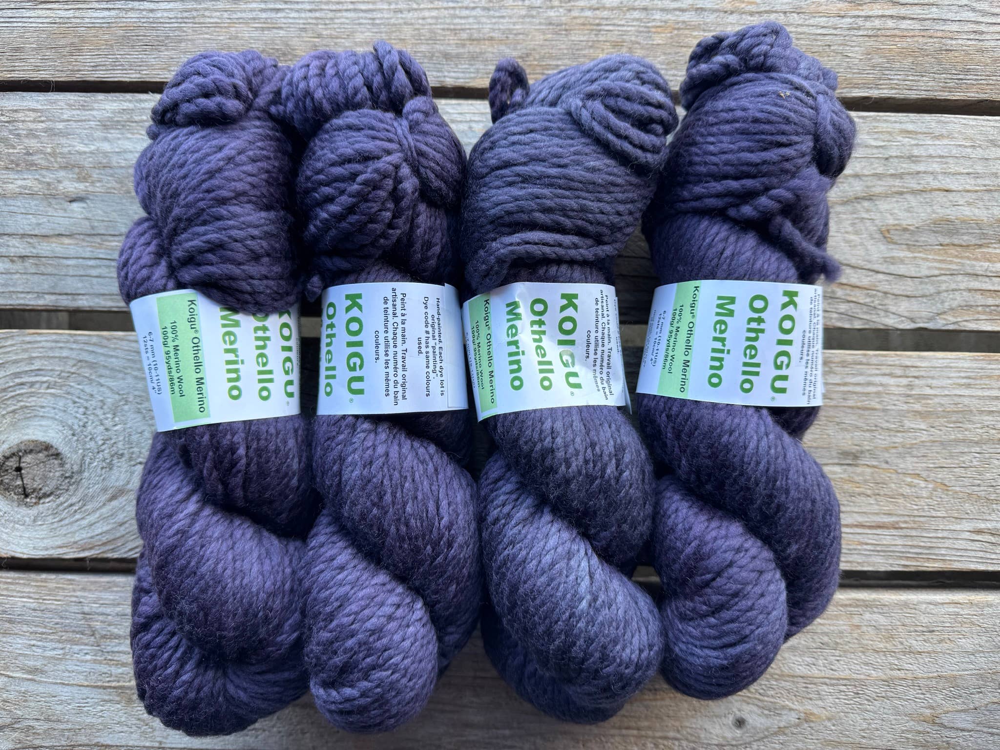 Koigu Wool Designs - Wholesale Garen - Koigu Othello (chunky merino) groep B29