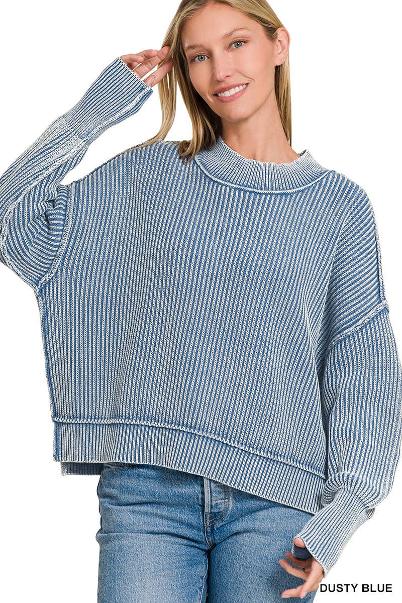 42POPS - Wholesale Knit Sweater - Women's - ',...._ Washed Sweater Collection33