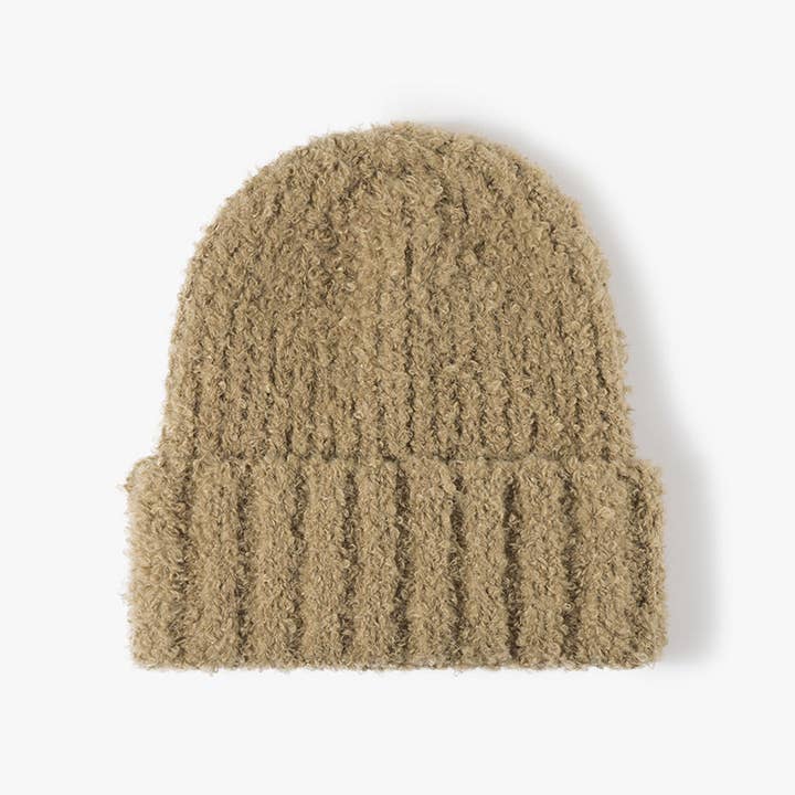 Dipped Shop - Wholesale Beanie - Women's - Solid Color Warm Snug Knit Beanie DPKB3001