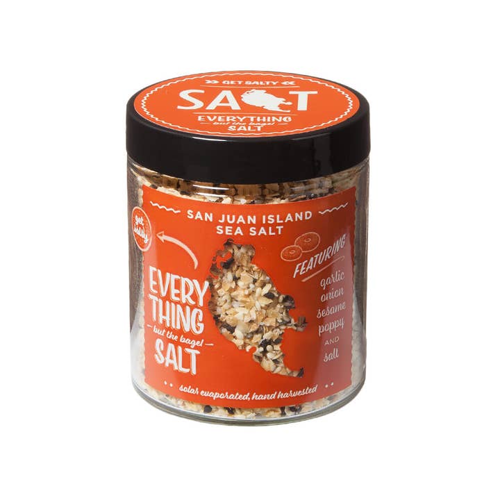 San Juan Island Sea Salt - Wholesale Dried Spice Mix - Everything but the Bagel Seasoning Blend