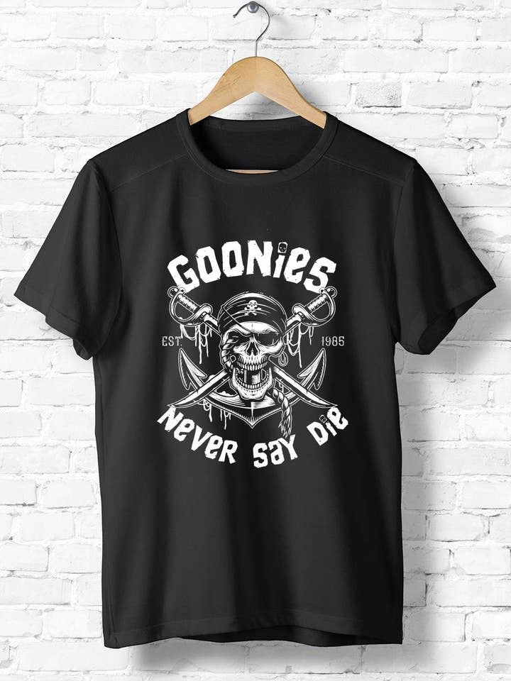 The Goonies Never Say Die Shirt, Pirate Shirt for wholesale by iBuyCanvas