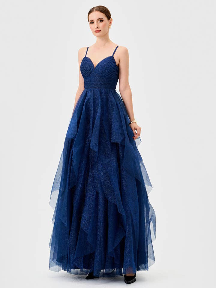 Bariano - Wholesale Gown – Women's - SOLENNE TIERED BALL GOWN B77D71L7