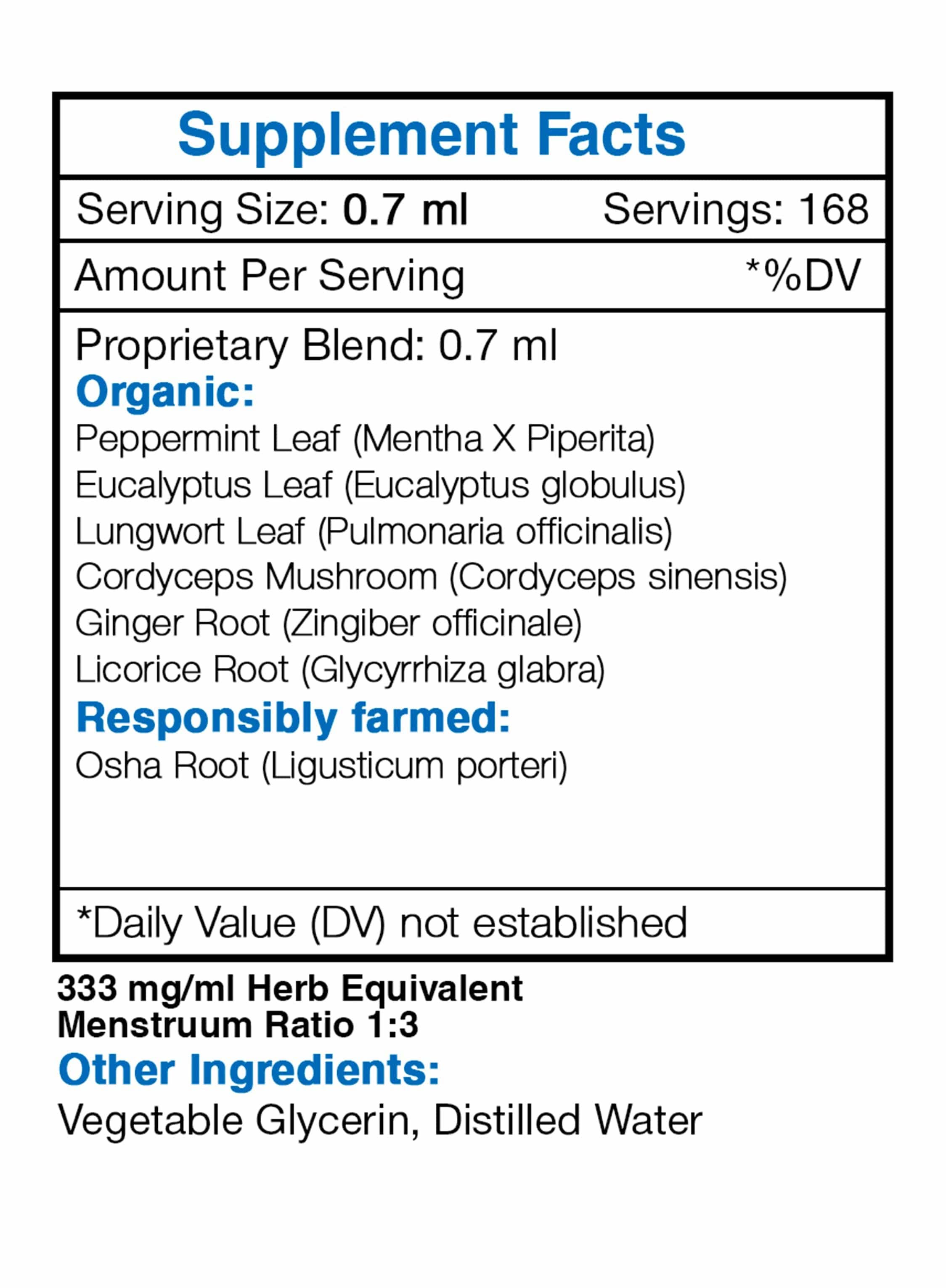 Secrets Of The Tribe - Wholesale Oral Supplement/Vitamin - Lungs. Healthy Lungs Formula3