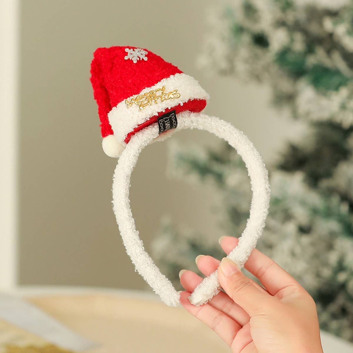 ACCITY - Wholesale Fashion Headband - Women's - Christmas Party Hat Feather Headband Decor_CWMM105854