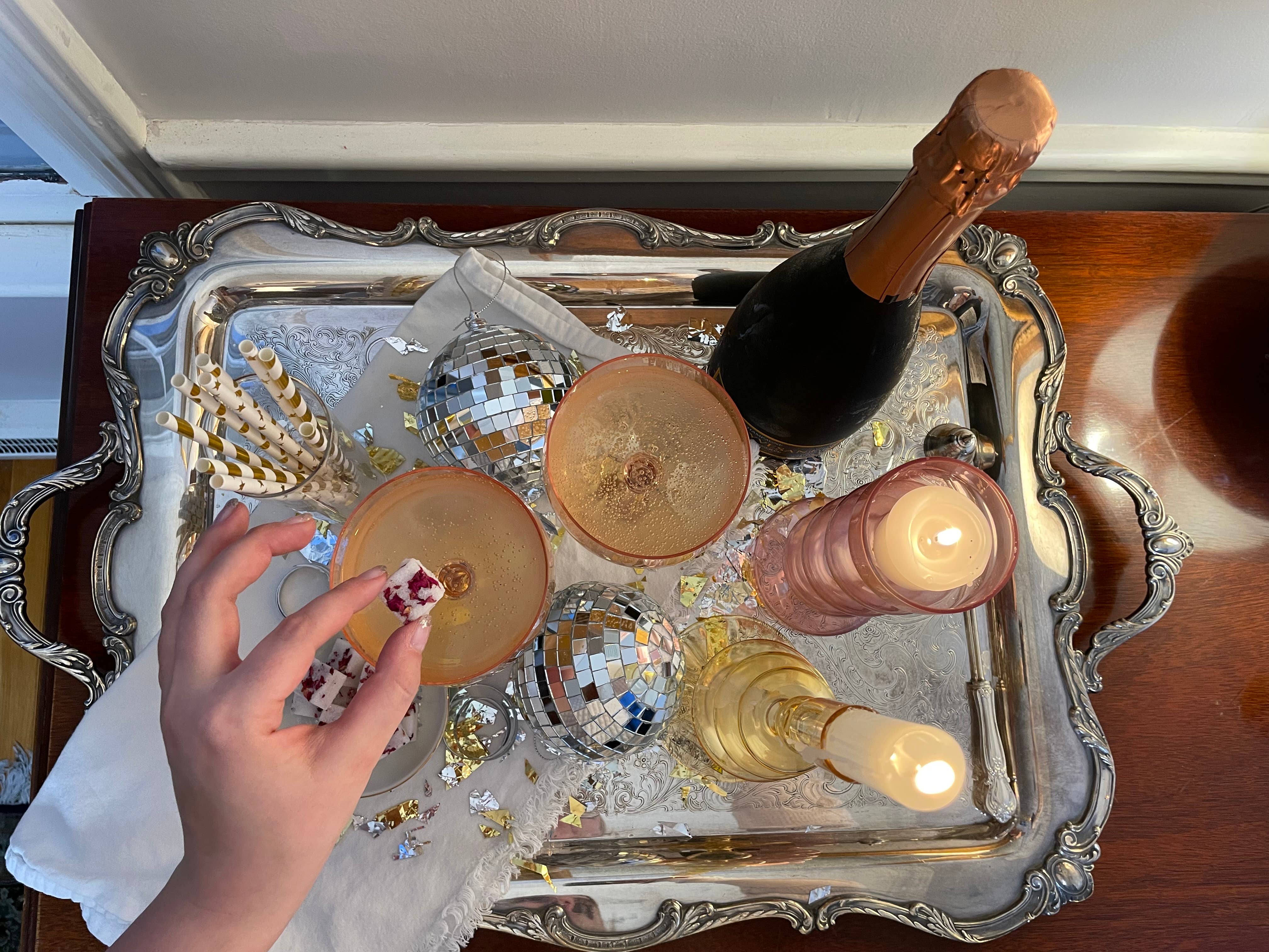 Storied Goods - Wholesale Cocktail Mix/Syrup - Storied Goods Rose Petal Sugar Cubes6