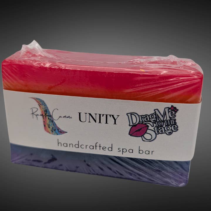 Unidade - Barra de Orgulho de Glicerina por atacado de Rainbow Cammo