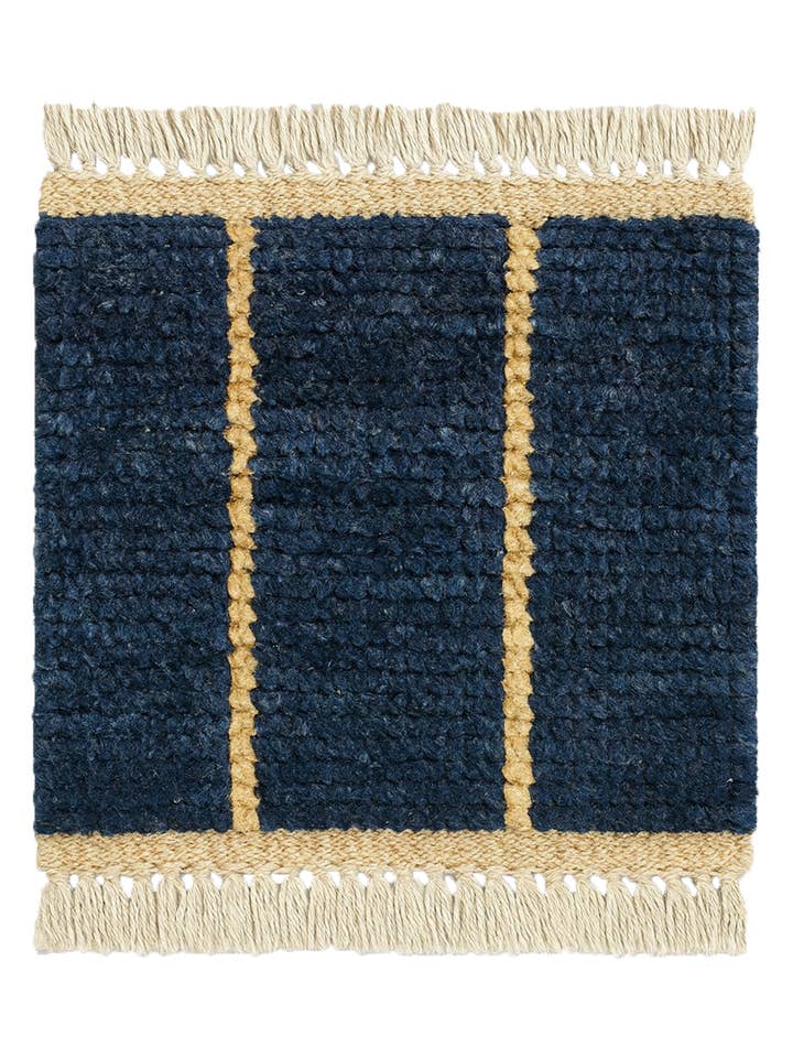 Campione di Tappeto Annodato a Mano Flourishia - 30 x 30 cm per la vendita all'ingrosso da parte di Imaco Rugs