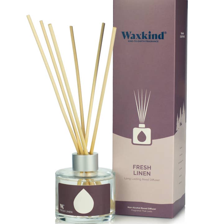 Fresh Linen Reed Diffuser - (6 Pack) for wholesale by The Fragrance House Group