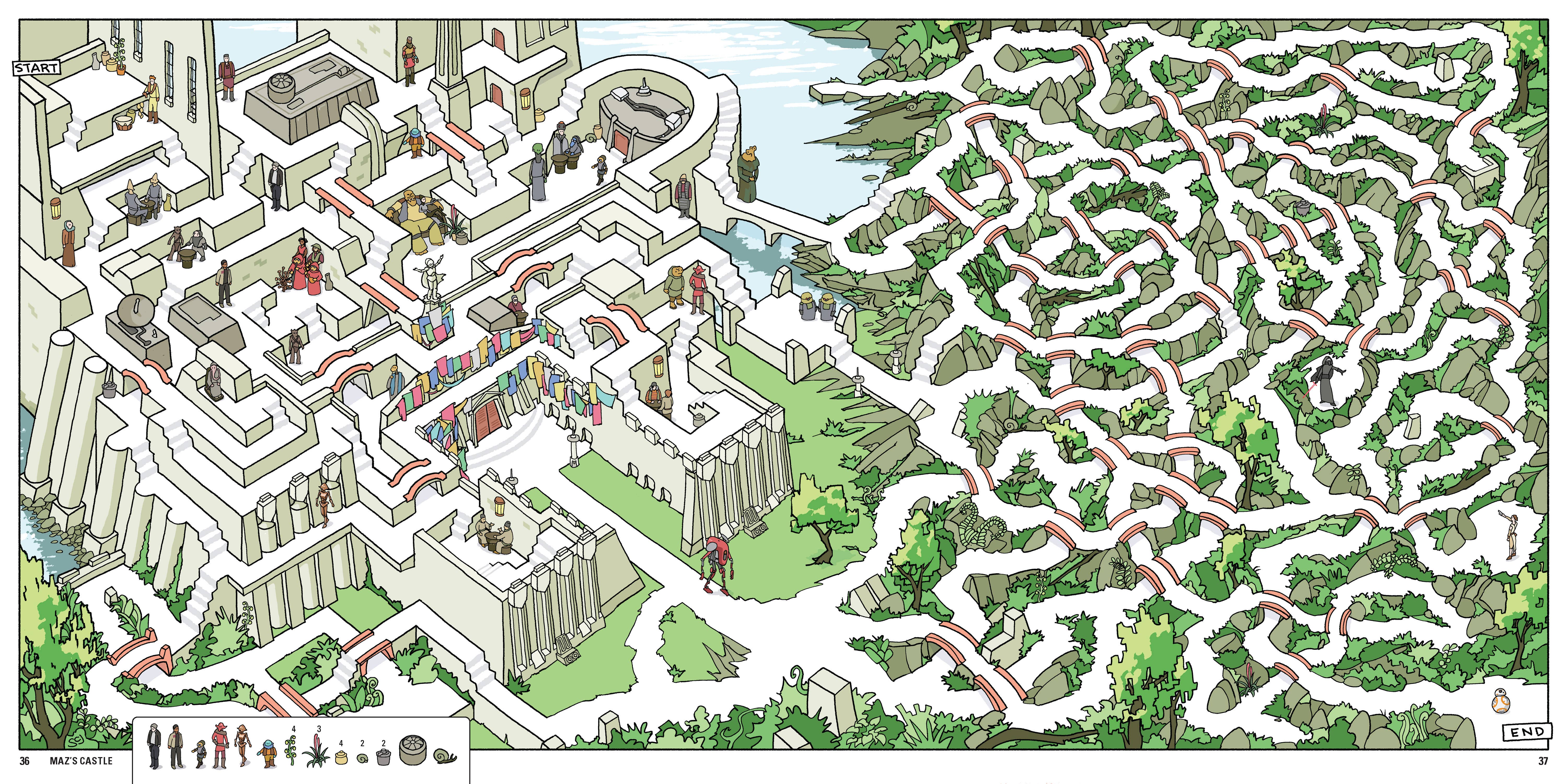 Chronicle Books - Wholesale Preschool Book (3-5) - Star Wars Mazes8