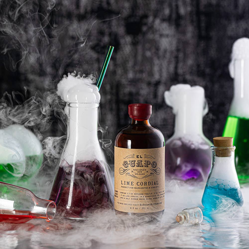 El Guapo - Wholesale Cocktailmix/siroop - Siropen: Limoen Cordial - Natuurlijke Alternatief voor Rose’s Lime3