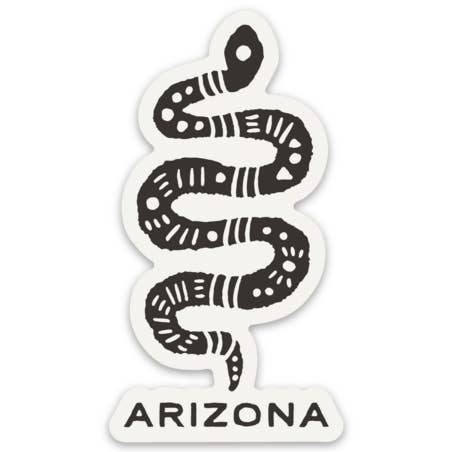 Arizona Rattlesnake Sticker for wholesale by EARTHWILD