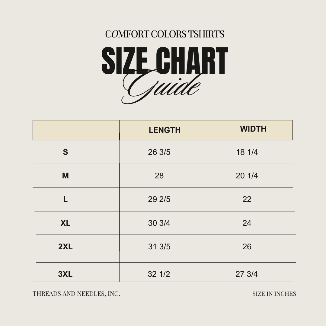 Threads And Needles, INC. – wholesale Screen printed t-shirt – unisex – Comfort Colors St Pete Florida Short Sleeve Shirt5