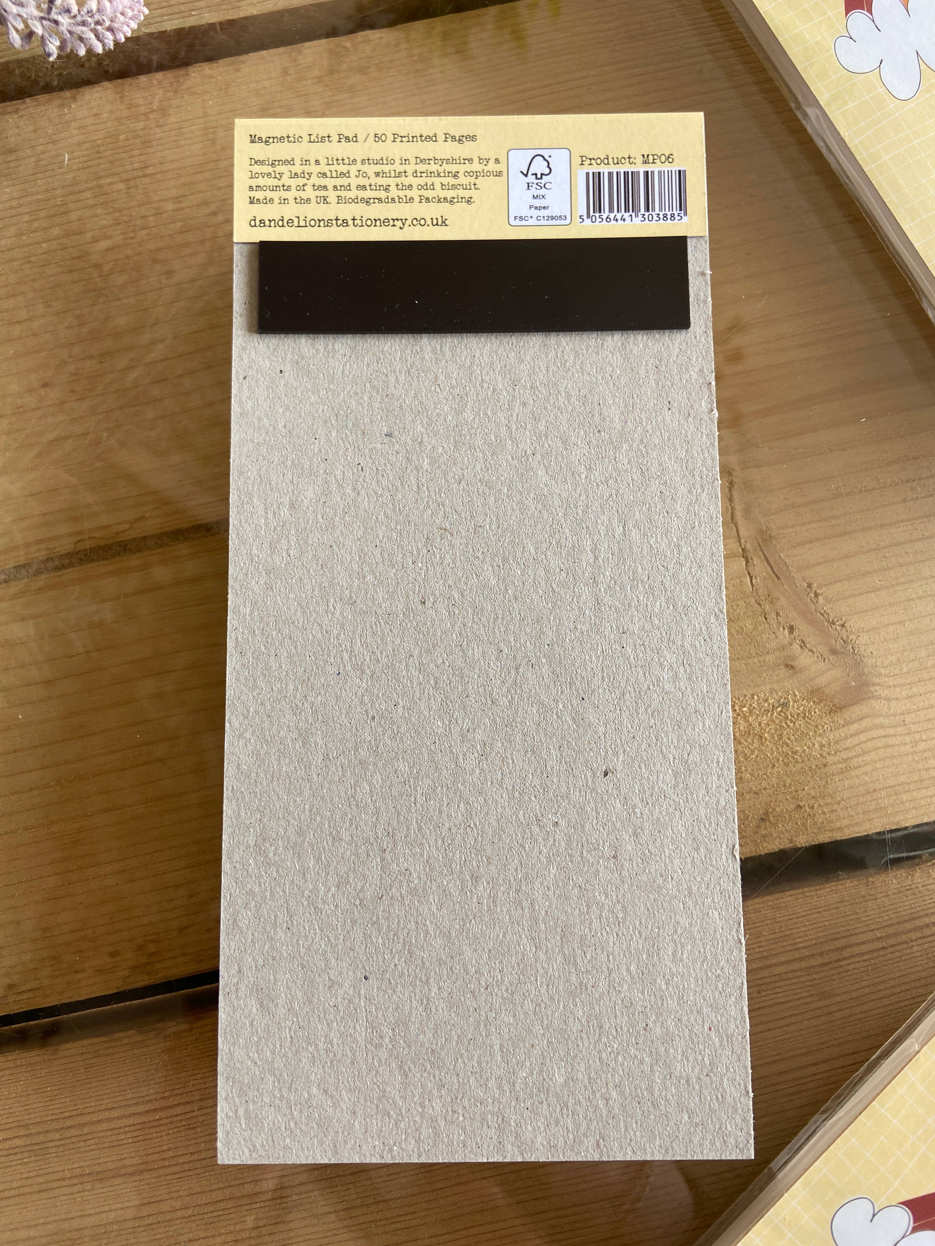 Dandelion Stationery - Wholesale Notepad - Magnetic Pad - Rainbow5